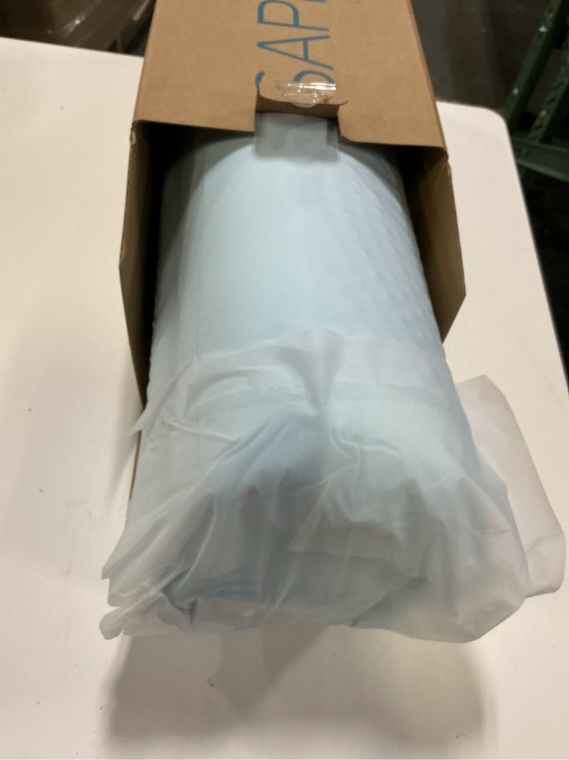 Condition photo showing New/Like New for saphreas cooling gel memory foam pillow for side, back and stomach sleepers, standard size cool bed pillow for sleeping, removable & machine washable, blue standard blue