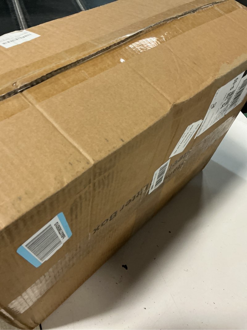 Condition photo showing Good Condition for stainless steel litter box | xxl deepened 8" design enclosed box with lid for big cats | high sided, anti-urine leakage | non-stick bottom & includes litter mat & metal scoop xx-large silver gray