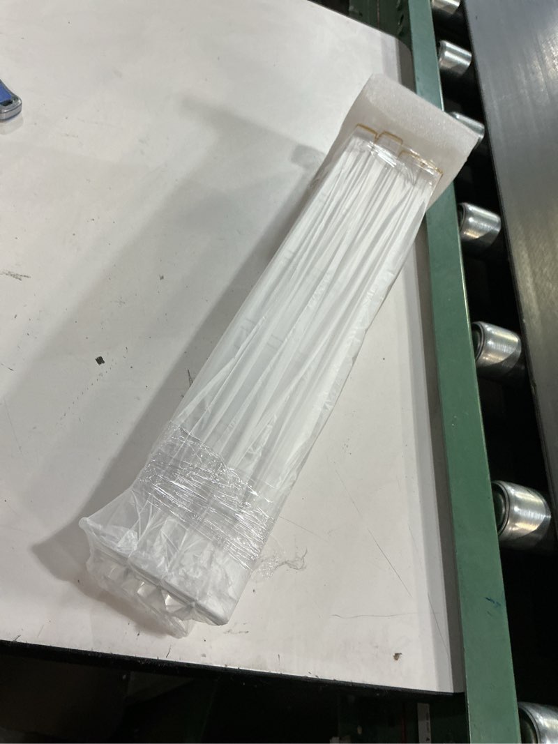 Condition photo showing Good Condition for mahjong all-in-one tile rack & pusher, clear acrylic mahjong rack and pusher combo, modern american mahjong tile racks, set of 4, white 17.72 inches clear