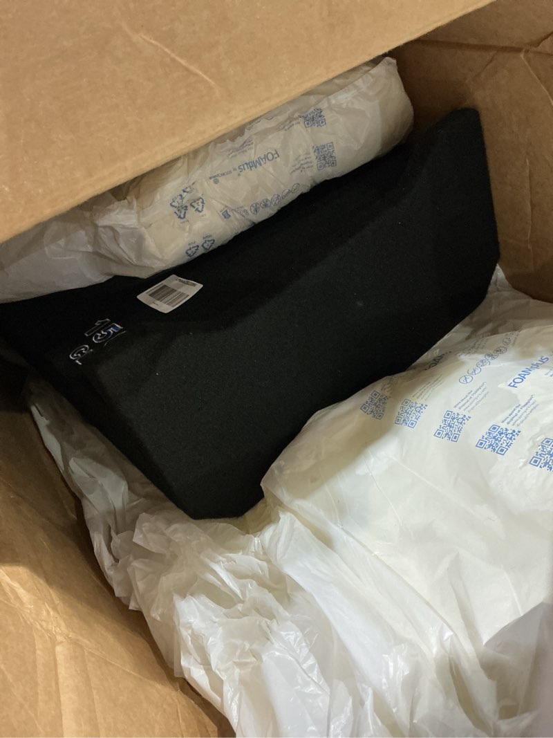 Condition photo showing As Is for orion cobalt cdf12 12” passive down-firing subwoofer enclosure – 500w rms/2000w max, slim sealed sub box for cars & trucks, low-profile air-tight bass thin enclosure, shallow mount 12 inch - 2000 watts passive
