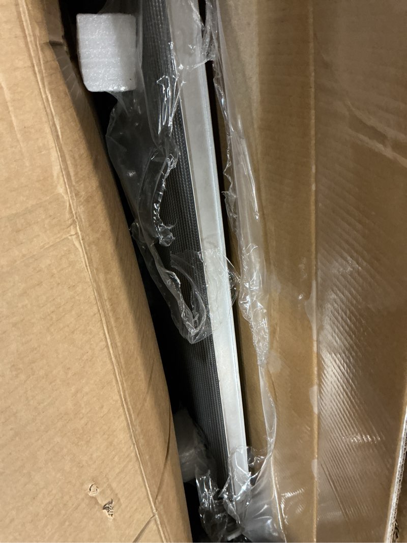 Condition photo showing As Is for bdfhyk radiator for buick enclave 2008-2017, for chevrolet traverse 2009-2017, for gmc acadia 2007-2017, for saturn outlook 2007-2010, aluminum core, cu13007 13007 13006