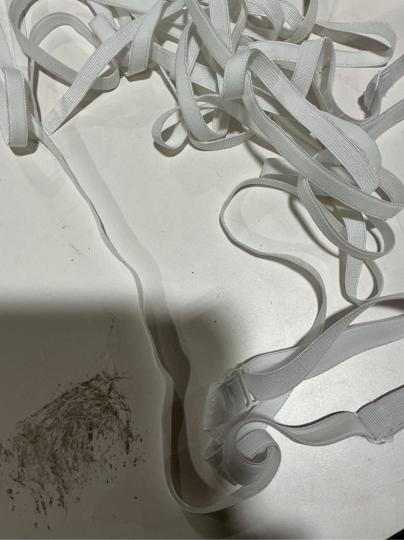 Condition photo showing Good Condition for (Similar to) 4-Yards 1\" (25mm) Non Slip Gripper Elastic Gripper Trim for Bike Shorts, Cuffs of skiwear, Underwear, SP-2043 (White) 1\" (25mm) White (4-yards)