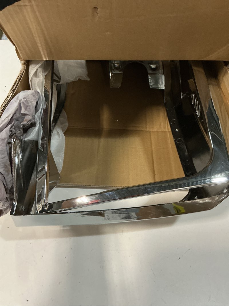 Condition photo showing Good Condition for hecasa headlight chrome trim bezel compatible with 1992-96 ford bronco, f150 truck; 1992-97 f250 f350 f450 truck rh & lh headlamp doors pair set