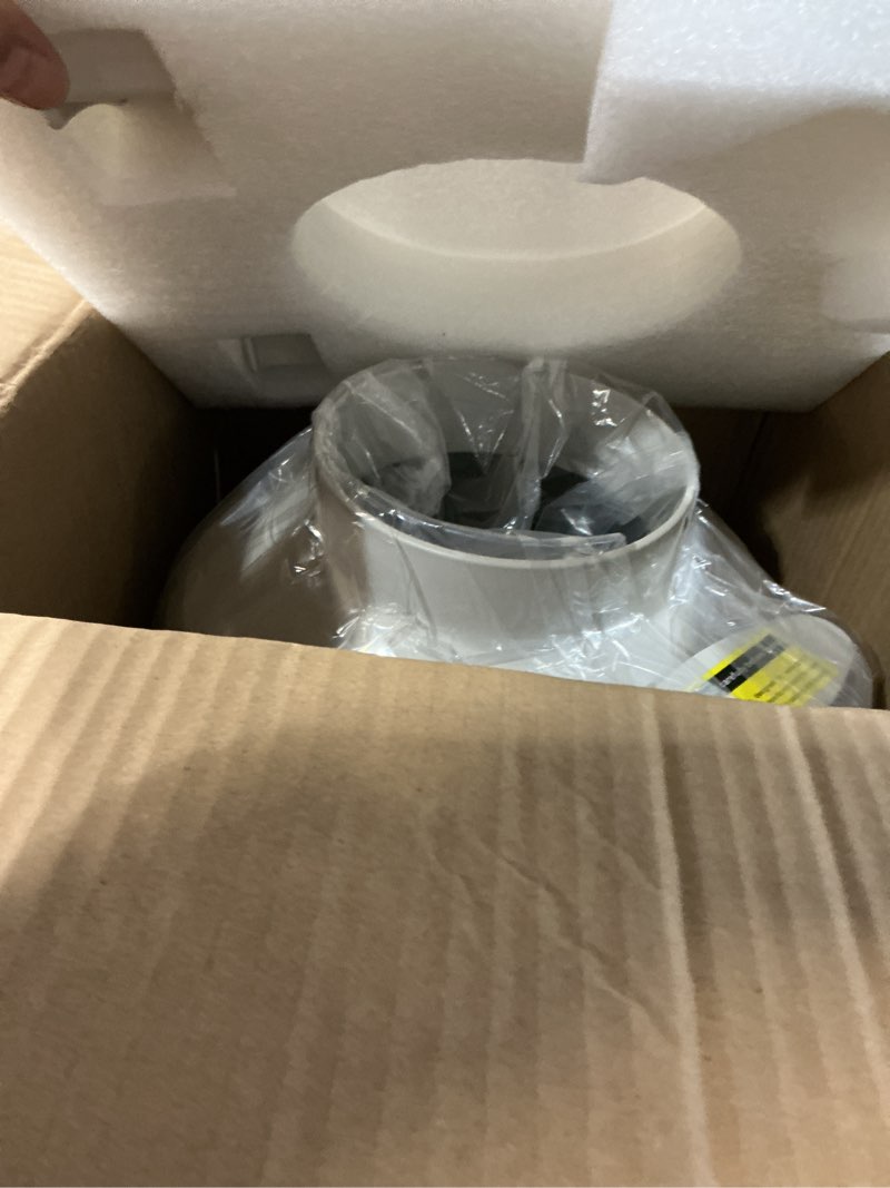 Condition photo showing Good Condition for xyfair XYF Air PF-150 | Inline Duct Fan 6" 380CFM | Waterproof IP67 Radon Mitigation Fan