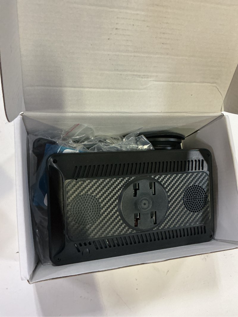 Condition photo showing Good Condition for portable wireless with apple carplay and android auto screen for car, 7" hd touch screen car stereo with mirror link, bluetooth 5.2, backup camera, aux,fm transmitter for all vehicle
