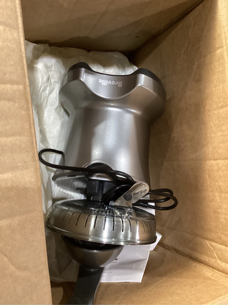 Condition photo showing Good Condition for Breville BCP600SIL, Citrus Press Motorized Juicer Machine, Silver