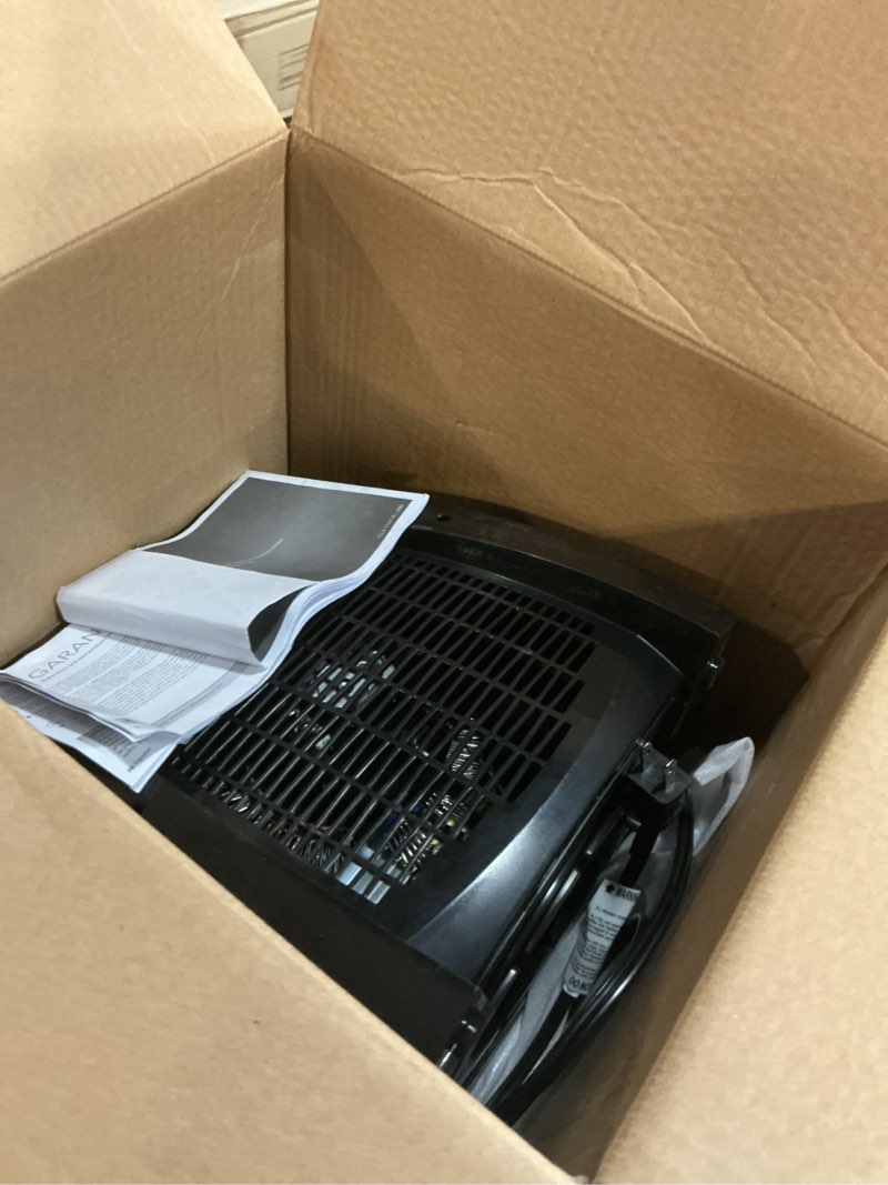 Condition photo showing As Is for Vornado TAVH10 (2025) Space Heater with Remote for Home, Fan Only Option, Digital Display with Adjustable Thermostat, Advanced Safety Features, Timer, Auto Climate Control, Heater for Bedroom, Black TAVH10 (2025 Model)