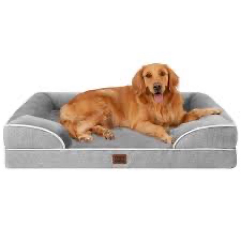 EHEYCIGA Orthopedic Dog Beds for Extra Large Dogs 44x32Inch, Waterproof Memory Foam XL Pet Bed with 