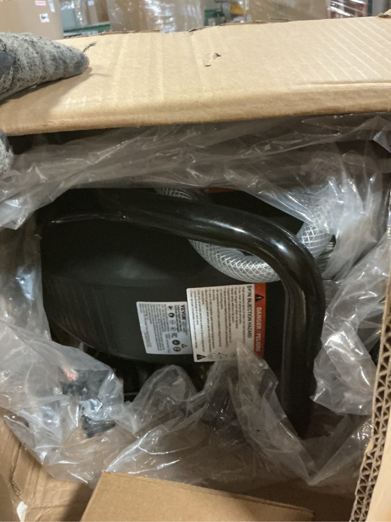 Condition photo showing Good Condition for vevor stand airless paint sprayer, 650w high efficiency airless sprayer, 3000psi electric paint sprayer machine extension rod and cleaning kits for interior and exterior furniture/fence/home/house 650w stand airless paint sprayer