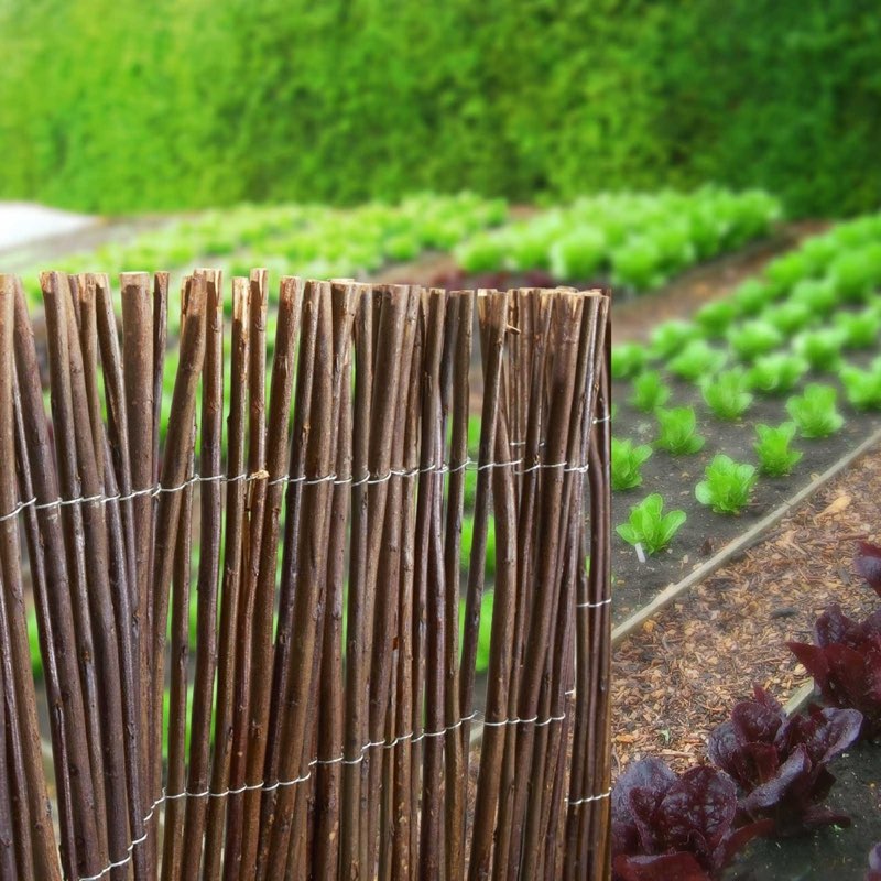 Willow Rolled Panel Fence