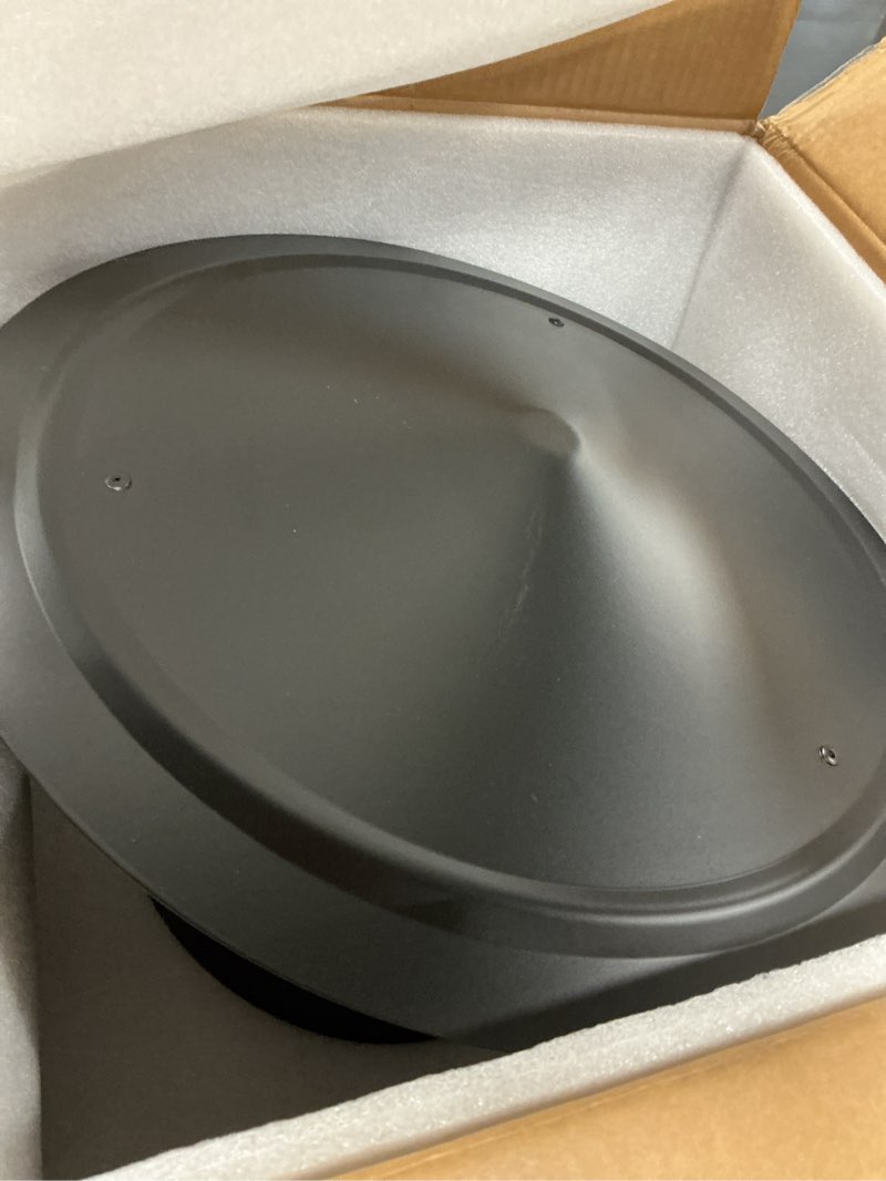 VIVOHOME 10" Cone Top Chimney Cap with Screen, Fireplace Round Chimney Cover, Galvanized Steel Exhau