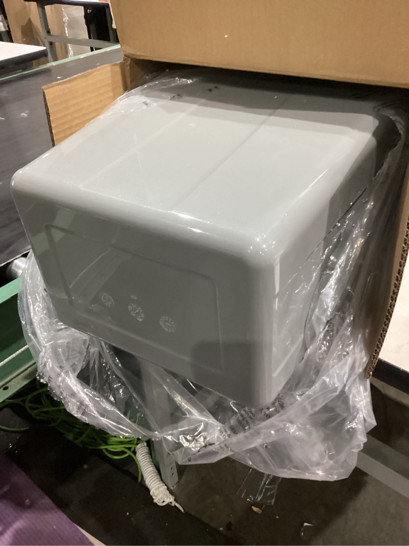 Condition photo showing As Is for vevor pullout trash can for kitchen cabinets, 35 qt garbage waste recycling bin, under mount waste container, with heavy duty metal soft close sliding system and door kit, for sink, under counter