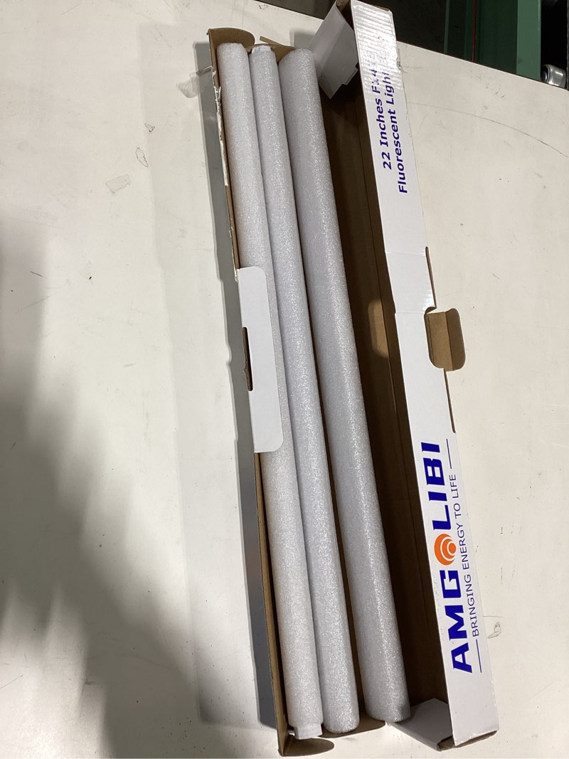 Condition photo showing Good Condition for amgolibi t5 14w 4100k fluorescent tube, 22 inches f14t5/841 straight fluorescent bulb, f14t5/cw fluorescent lamp for counter and cabinet fixture, cool white 1250 lumen g5 base t5-14w 6 pack c/w
