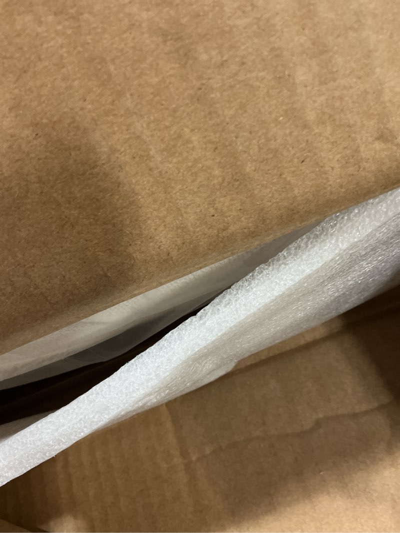 Condition photo showing New/Like New for shoe bench entryway bamboo 2-tier shoe rack with cushion padded seat shoe bench organizer stable for entry, hallway, living room, bedroom, closet (31.5 * 11.4 * 16.5in, brown-beige) brown-beige 31.5*11.4*16.5inches