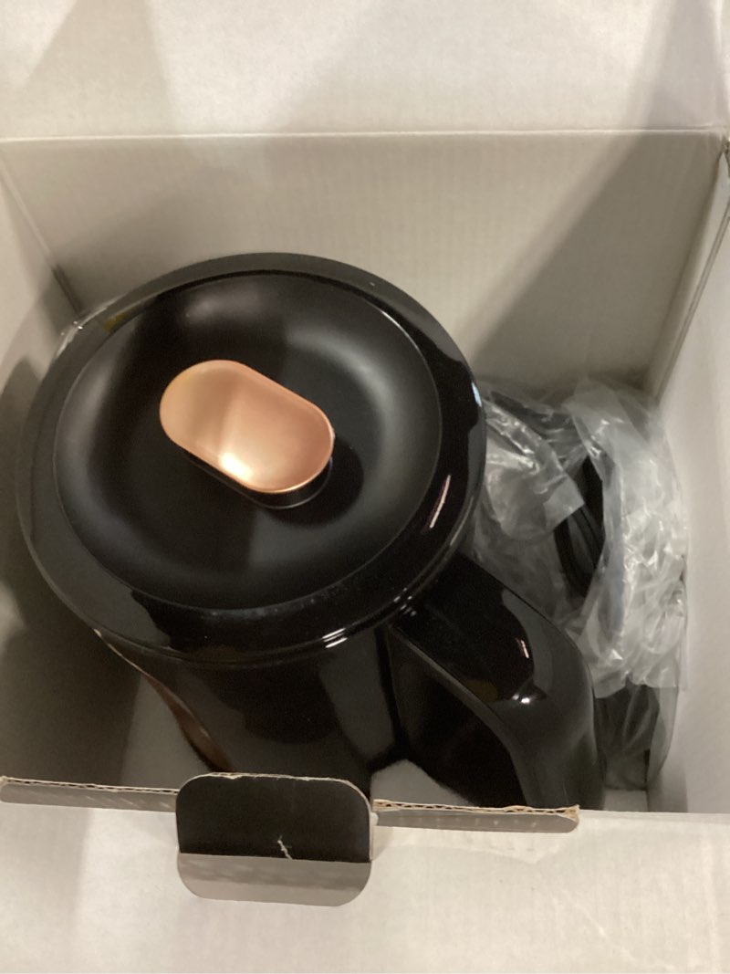 Condition photo showing Good Condition for OFFACY Electric Kettle, Double Wall Glass Inner, Hot Water Boiler Heater Pot, 1.5-Liter, 1200 Watts for Fast Boiling, 53oz BPA Free, Glossy Black