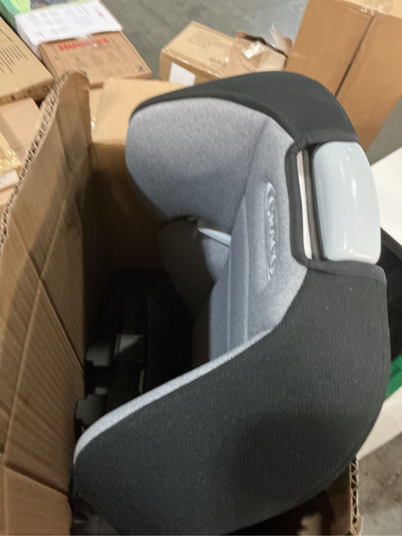 Condition photo showing As Is for graco turbobooster 2.0 highback booster car seat, declan