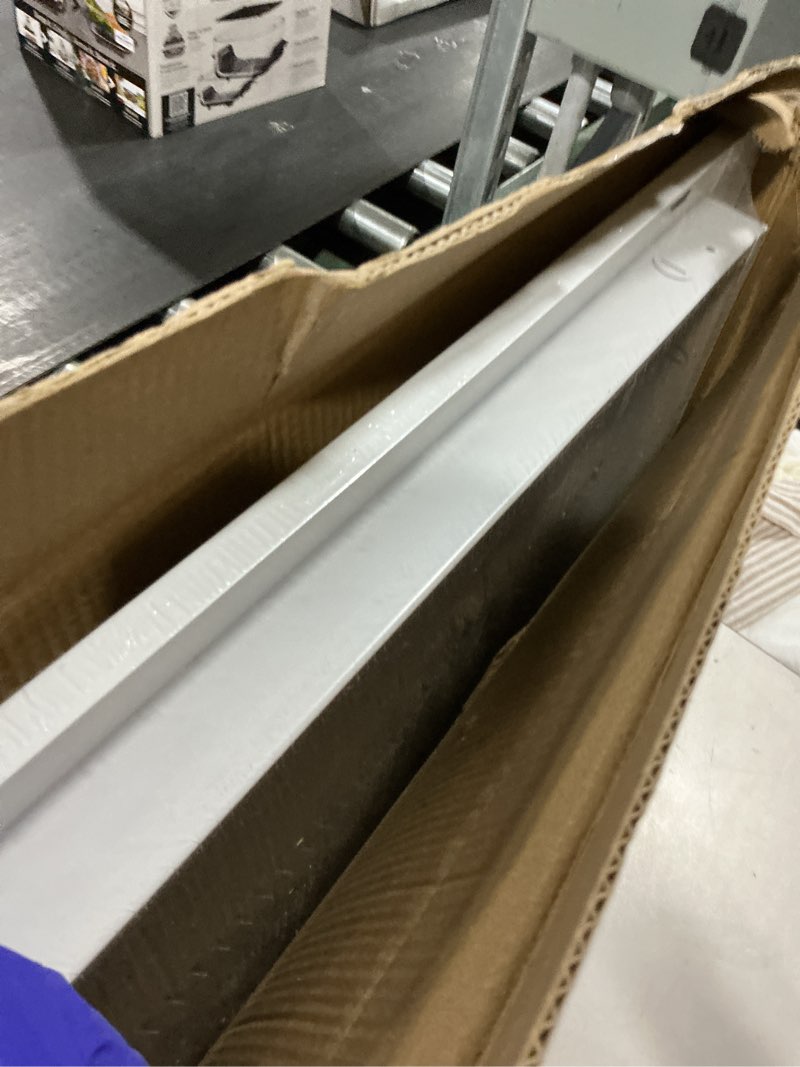 Condition photo showing Good Condition for 14x24 return air grille [duct opening size] return vent cover for wall or ceiling,steel return air grill removable face/door for 1 inch filters(14"w x 24"h [duct opening])