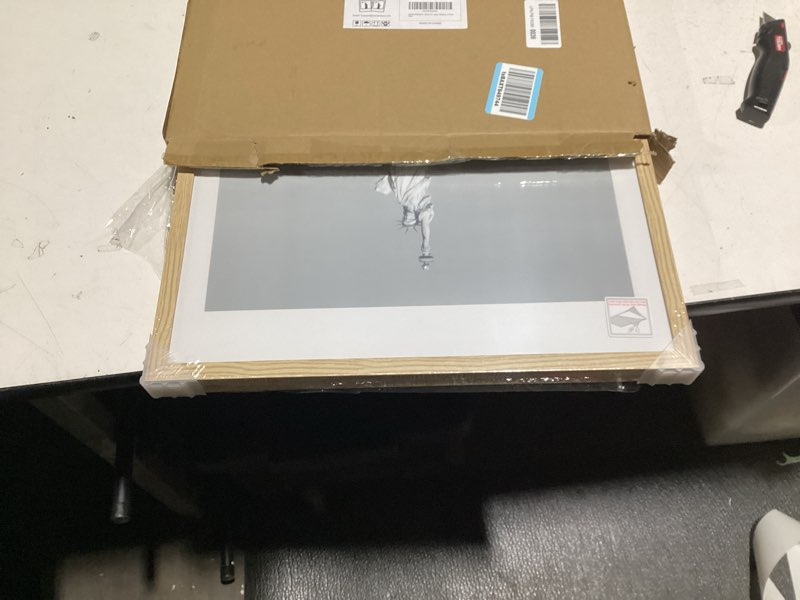 Condition photo showing Good Condition for ENJOYBASICS 18x24 Picture Frame, Display Poster 16x20 with Mat or 18 x 24 Without Mat, Wall Gallery Photo Frames, Natural, 2 Pack