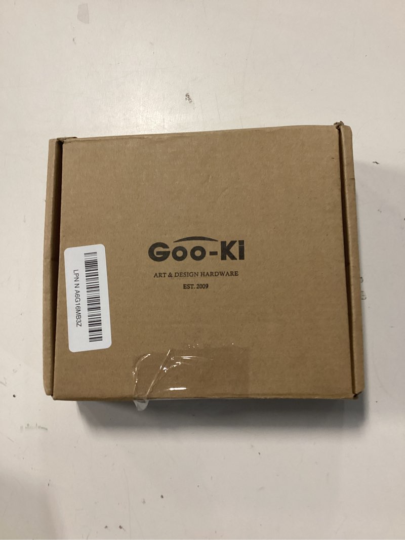 Condition photo showing New/Like New for Goo-Ki 6 Pack 5'' Center to Center Modern Satin Nickel Cabinet Pulls – Sleek Tapered Handle for Classic Furniture Contemporary Kitchen Drawer Hardware Satin Nickel 5“ Center to Center