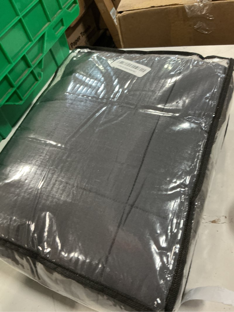 Condition photo showing Good Condition for yescool Weighted Blanket for Adults (20 lbs, 60” x 80”, Grey) Cooling Heavy Blanket for Sleeping Perfect for 190-210 lbs, Queen Size Breathable Blanket with Premium Glass Bead, Machine Washable Grey 60X80-20 lbs