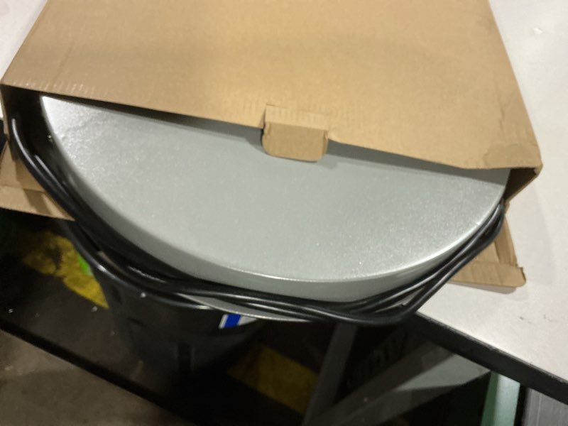 Condition photo showing As Is for Poultry Chicken Water Heater: Chicken Water Heater Base for Winter, for Plastic/Metal Poultry Watere Under 6 Gallons, Heated Waterer for Chickens 130W