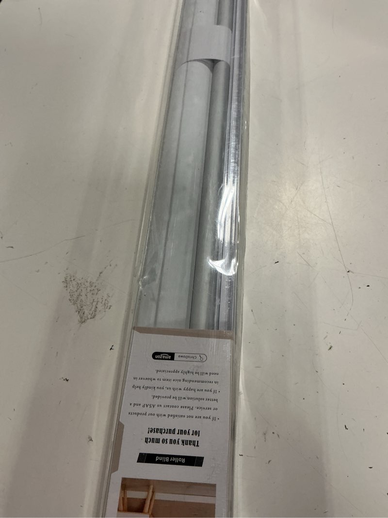 Condition photo showing Good Condition for chrisdowa blackout roller shades,cordless blinds for indoor windows | 31"w x 72"h,white,thermal insulated,uv protection fabric,room darkening window blinds for home