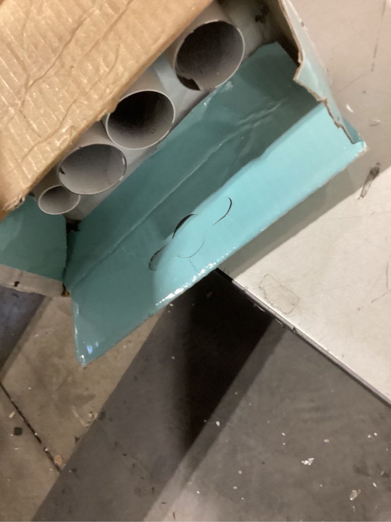 Condition photo showing As Is for Similar product 4 Tier Floor Standing Corner Shower Caddy Organizer Shelf with Hooks, Bathroom Shelves Stand Rack, White 4 Tier White