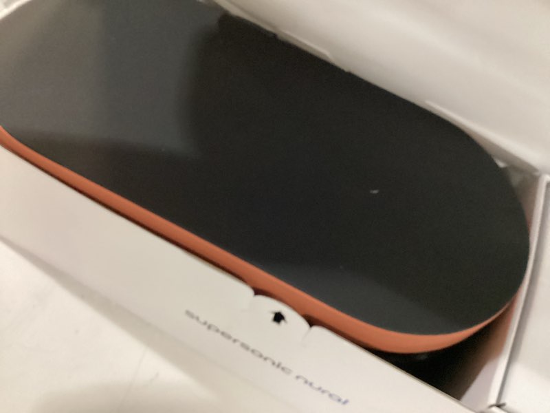Condition photo showing As Is for dyson supersonic nural™ hair dryer amber silk