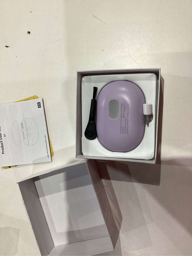 Condition photo showing Good Condition for electric nail clipp (purple)