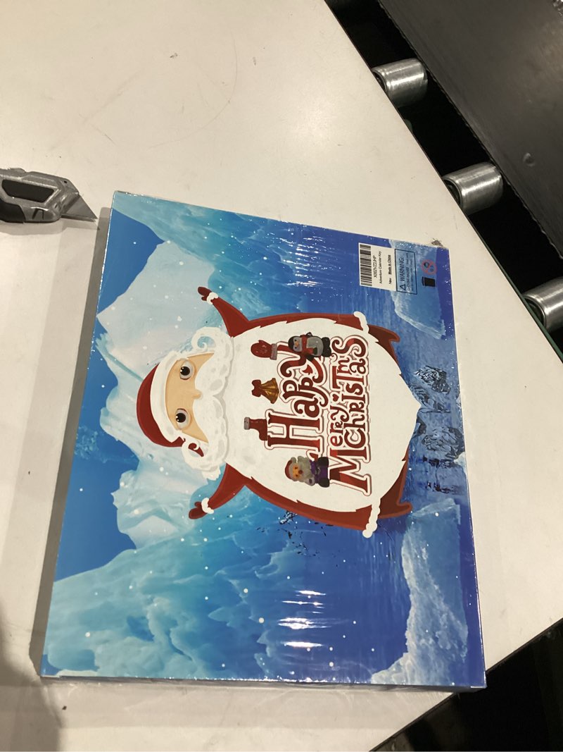 Condition photo showing New/Like New for ogrmar christmas advent calendar for kids holiday countdown calendar with 24 pcs exquisite lovely doll key ring christmas theme for children