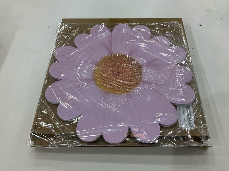 Condition photo showing New/Like New for 48 Pcs Disposable Daisy Floral Paper Placemats 13'' Flower Shaped Table Mats Christmas Table Decorations Groovy Party Supplies for Spring Summer Dinner Wedding Birthday Gifts(Bright Colors)