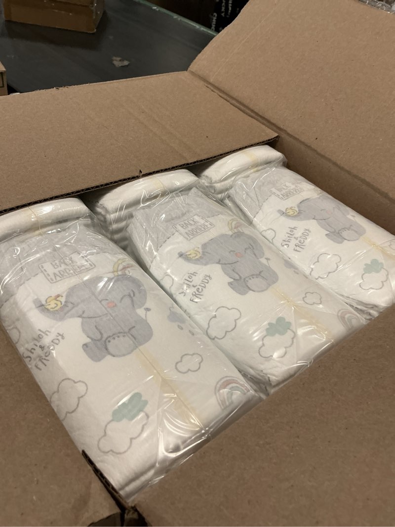 Condition photo showing New/Like New for pampers swaddlers diapers, size 1 (8-14 lbs), 198 count, absorbent, keeps baby dry and comfortable, skin safe disposable baby diaper (packaging may vary)