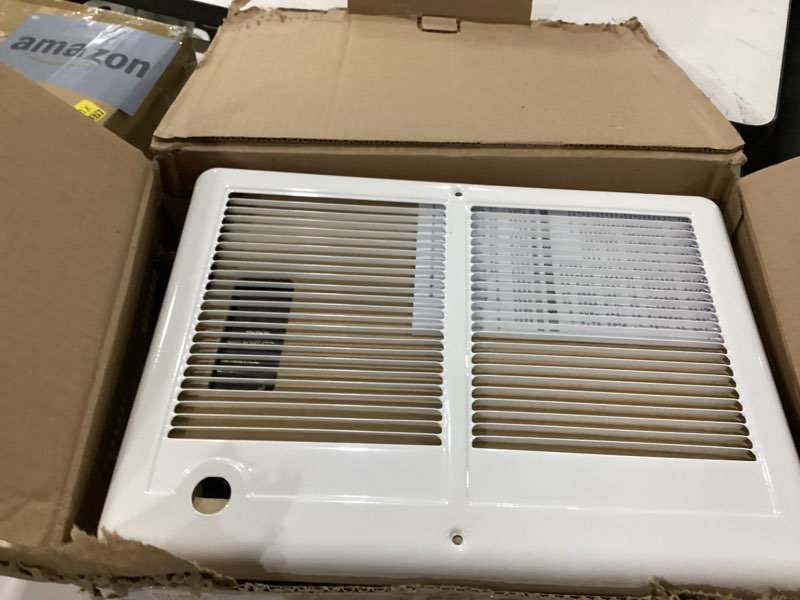 Condition photo showing Good Condition for cadet com-pak twin electric wall heater complete unit with thermostat (model: cstc402tw, part: 67527), 13648/10236 btu, 240/208 volt, 4000/3000 watt, white
