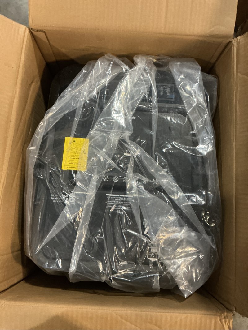 Condition photo showing Good Condition for amazon basics 200-sheet auto feed cross cut paper shredder with pullout basket, black - new