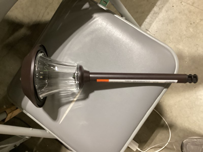 Condition photo showing Good Condition for harbor breeze 15 -lumens 0.15 -watt oil-rubbed bronze solar led outdoor path light ( 3000-k )