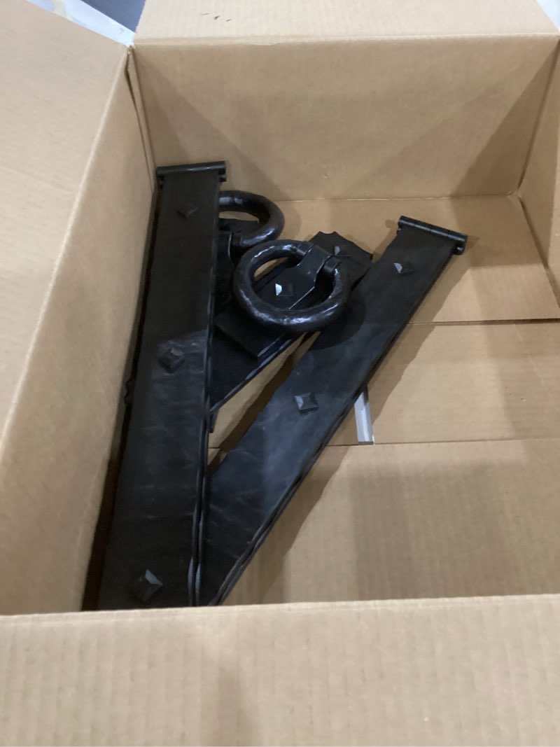 Condition photo showing Good Condition for cre8tive hardware rustic rings magnetic garage door hardware (6 piece)