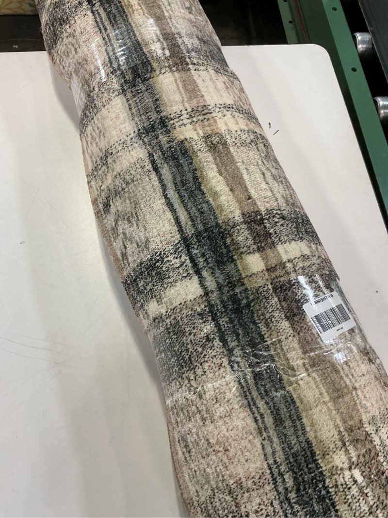 Condition photo showing Good Condition for Loloi Chris Loves Julia Humphrey Collection HUM-02 Ivory/Multi 2'-3'' x 7'-6'', .38" Pile Height, Runner Rug feat. CloudPile Ivory / Multi 2'3" x 7'6" (Rectangular)