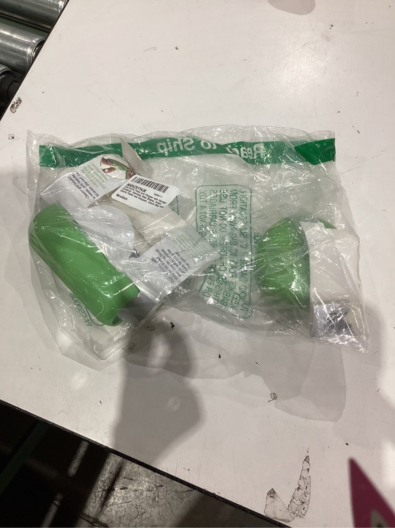 Condition photo showing New/Like New for Joie Garlic Press and Chopper with Storage Container, Stainless Steel Blades, Green (Garlic Peeler and Chopper), Colors May Vary