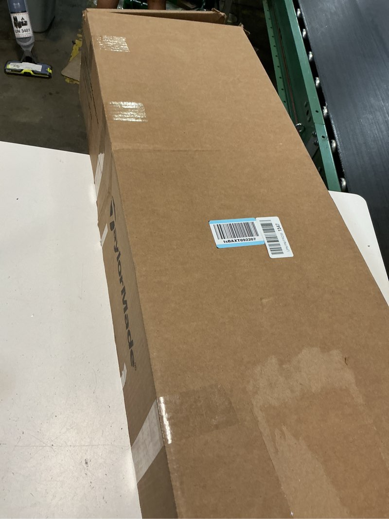 Condition photo showing Good Condition for azadx office chair mat for hard floors 48" x 72", clear pvc chair mat for hardwood floor, durable plastic floor protector mat for home and office use (48" x 72" rectangle) 48 x 72'' rectangle