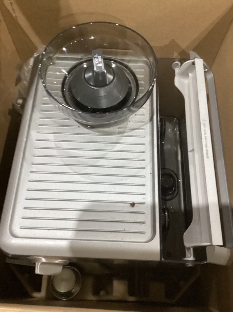 Condition photo showing As Is for Breville Barista Express Espresso Machine BES870XL, Brushed Stainless Steel