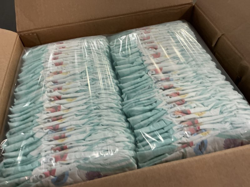 Condition photo showing New/Like New for Pampers Diapers - Baby Dry - Size 1, 204 Count, Absorbent Disposable Infant Diaper (Packaging May Vary) Size 1 204