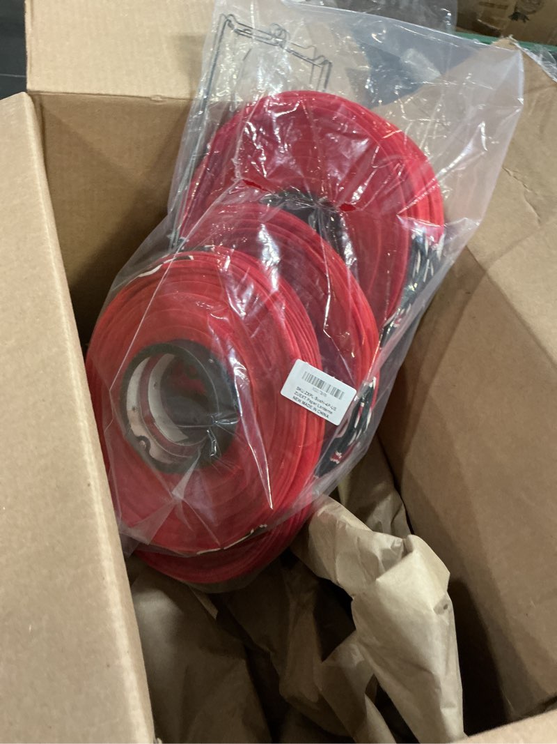 Condition photo showing Good Condition for Traditional Japanese Style Red Silk Hanging Sushi Bar Lantern 10x18 Inch, ZUEXT Set of 4 Waterproof Festive Indoor Outdoor Lanterns Home Yard Sushi Ramen Restaurant Decoration