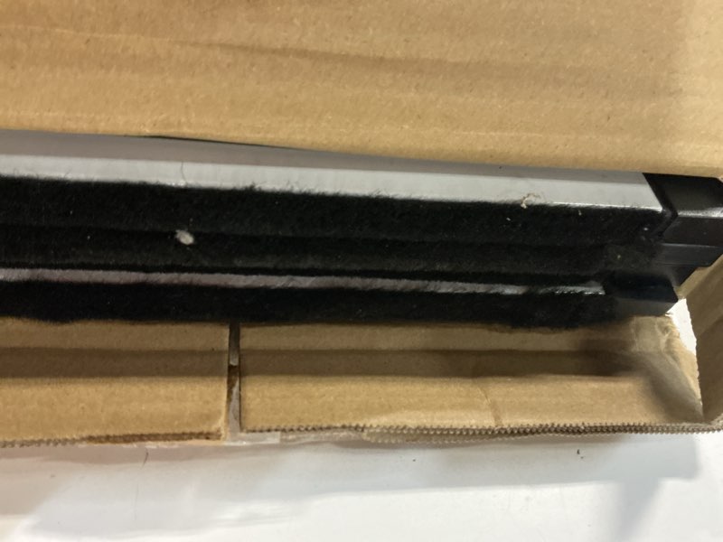 Condition photo showing As Is for flyzzz expandable window screens (10" h x 19" - 36" w) 2packs adjustable window screen, replacement window screen for window, window mesh screen, window net screen 10 inches high by 19-36 inches wide 2 packs