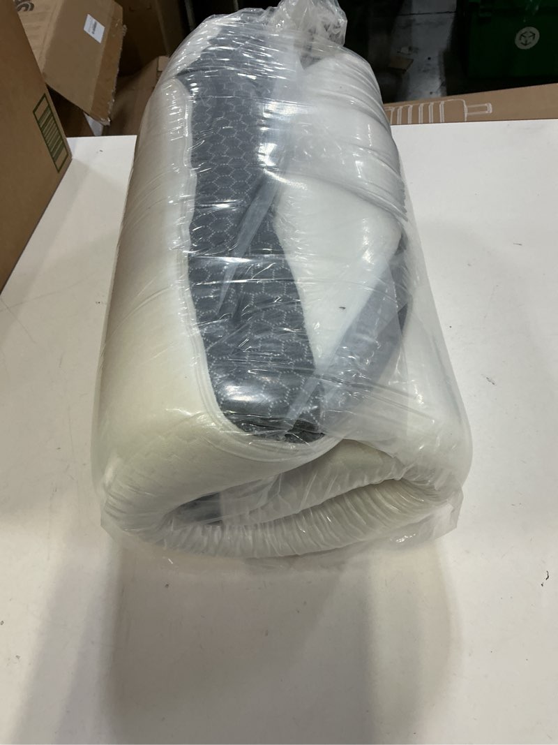 Condition photo showing New/Like New for Wedge Pillow for Sleep Apnea Bed Wedge Pillow Headboard Set for After Surgery,Sleeping,Gerd Acid Reflux Relief,Back Pain Relief Triangle Pillow for Adult,Neck Pain,Anti Snoring,Back Support Whtie/Grey 24*24*12IN