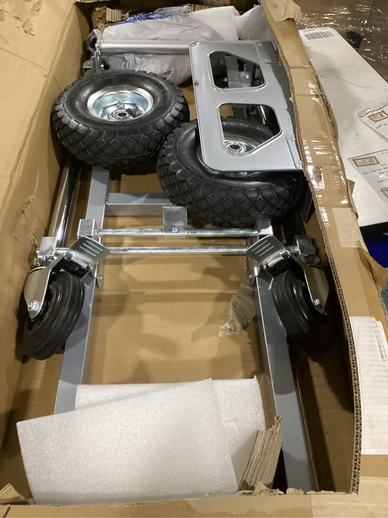 3 in 1 convertible hand truck dolly cart with wheels heavy duty/hand cart foldable/converts from 4 w