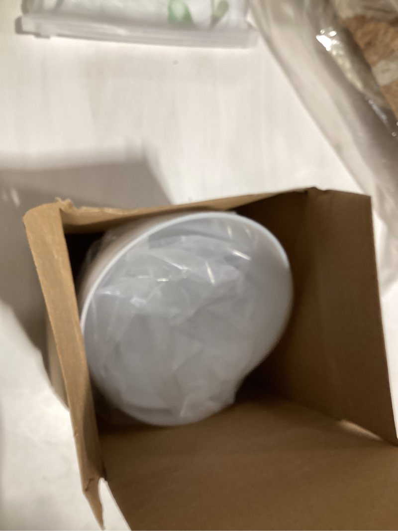 OTTOSEA 4 Pack Plastic Lampshade,5.7 inch High,4.1 inch Diameter,1.65 inch Fitter,Replacement Plasti