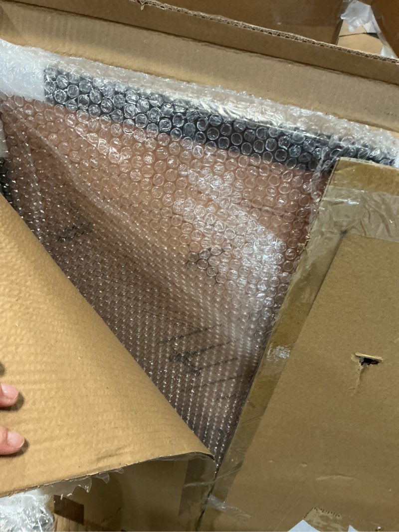 Condition photo showing Good Condition for Rustic Wooden Poster Picture Frame 24x36 - Natural Solid Eco Distressed Wood for Wall Mounting Photo Frame - Charcoal Charcoal 24x36