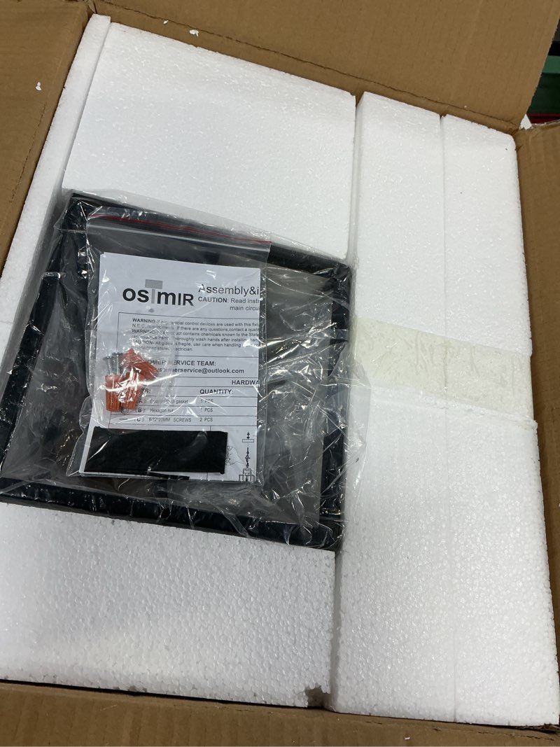 Condition photo showing Good Condition for Outdoor Pendant Light, 16" 1-Light Large Hanging Porch Light Fixtures, Modern Black Outside Chandelier Lantern Lighting with Bubble Glass for Porch Gazebo Entryway, 2375/1HL Black 8" W-Bubble Glass