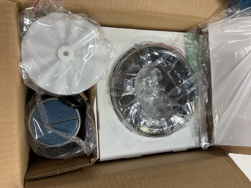Condition photo showing Good Condition for la reveuse food processor,electric food chopper with 7-cup (1.7l) glass bowl, 4 bi-level blades for chopping,grinding,mincing,whisking,meal prep,300w,blue