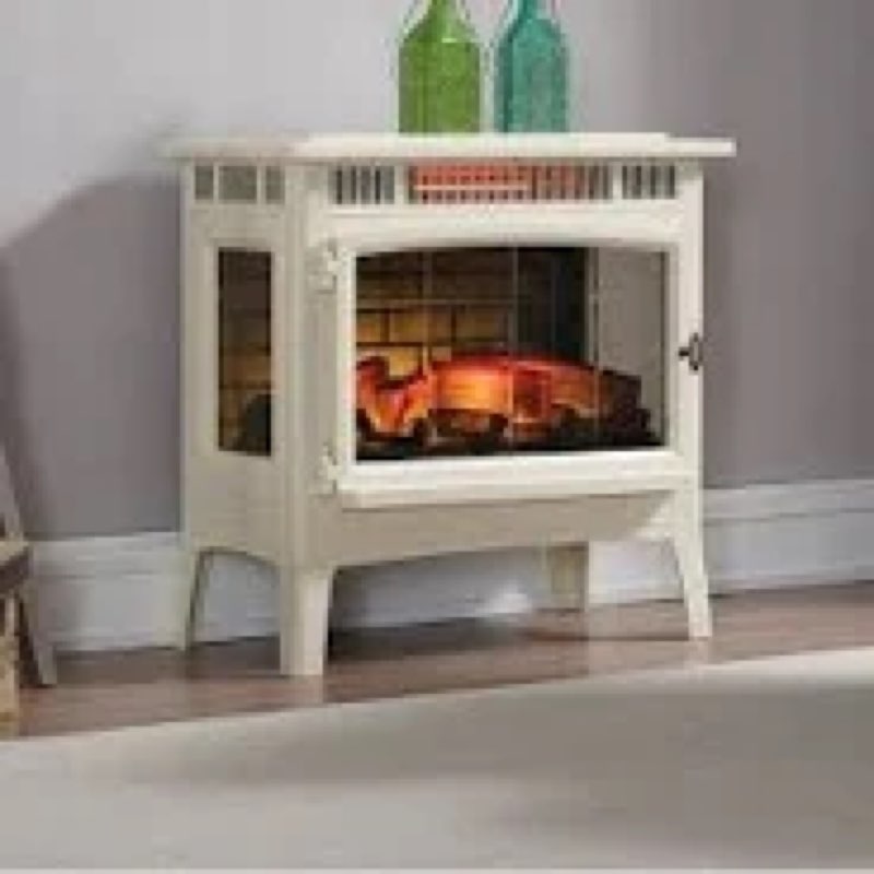 Duraflame 3D 24 inch W x 23.4 inch H x 12.9 inch D 34.1lb Infrared Electric Fireplace